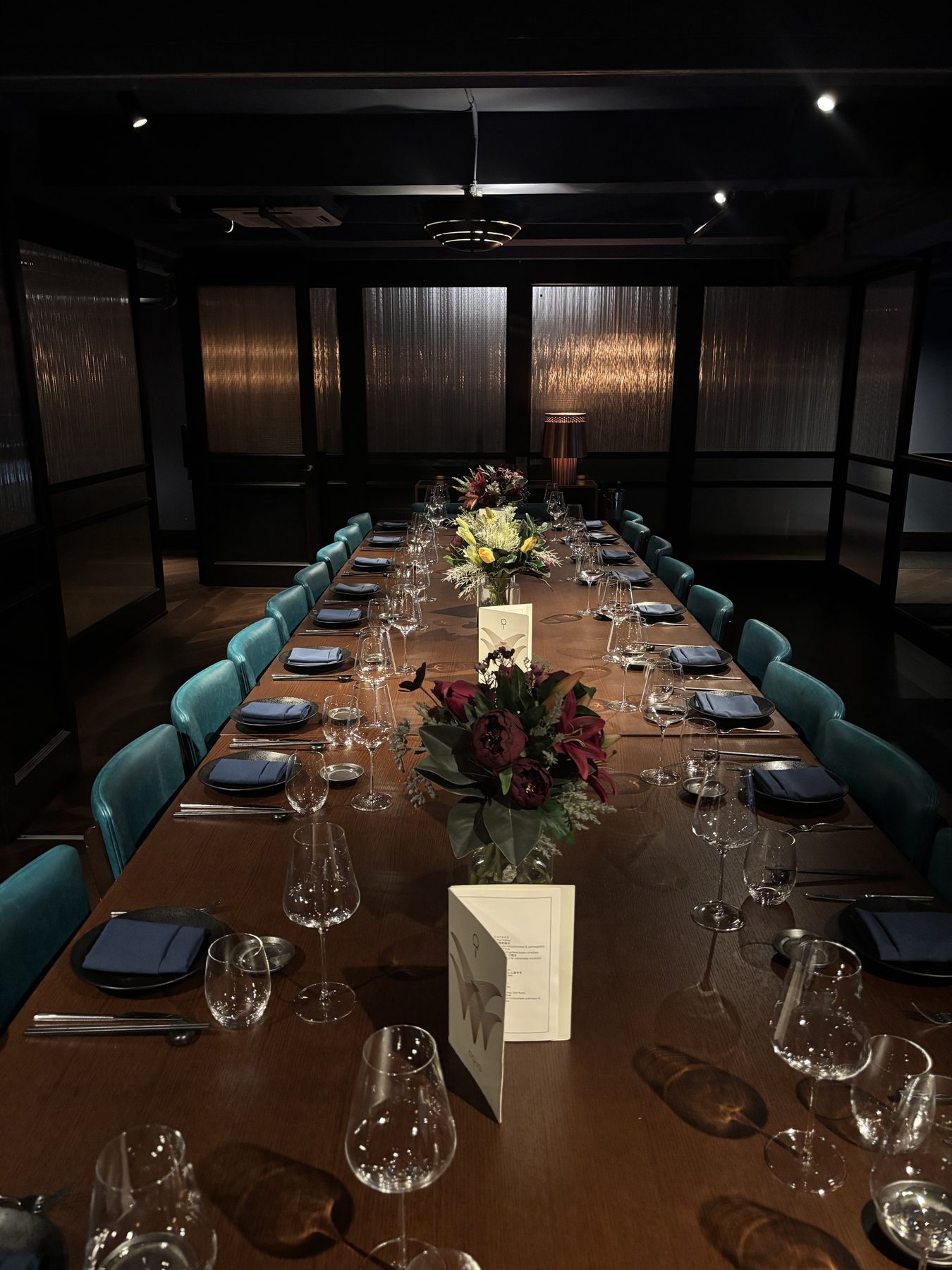 Table set for a Good Humans dinner